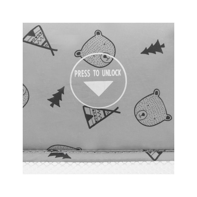 Tarc pliabil Hauck Sleep N Play SQ Nordic Grey EKD60649