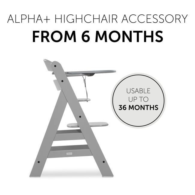 Tavita scaun masa Alpha, Click Grey EKDhk61598