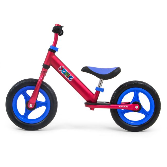 Bicicleta usoara din aluminiu, fara pedale, Sonic Red EKDb25696
