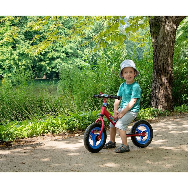 Bicicleta usoara din aluminiu, fara pedale, Sonic Red EKDb25696