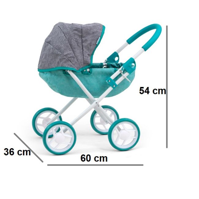 Carucior pentru papusi Dori Mint EKDcp25580