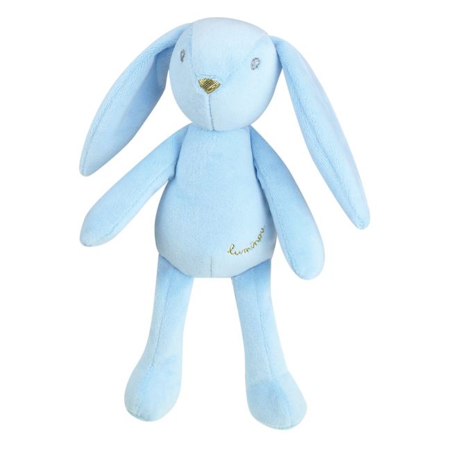 Jucarie plus jemini fosforescenta 21cm iepure luminou blu je040744a