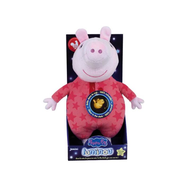 Jucarie plus jemini fosforescenta 25cm peppa pig luminou je040754