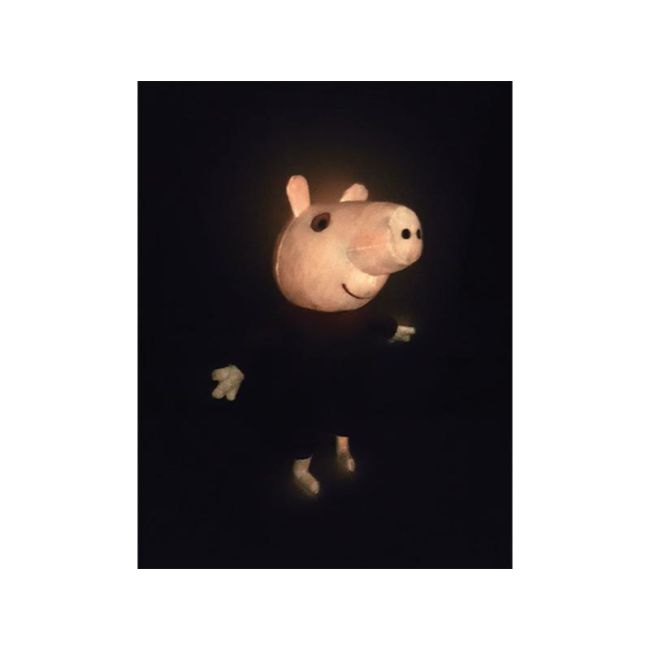 Jucarie plus jemini fosforescenta 25cm peppa pig luminou je040754