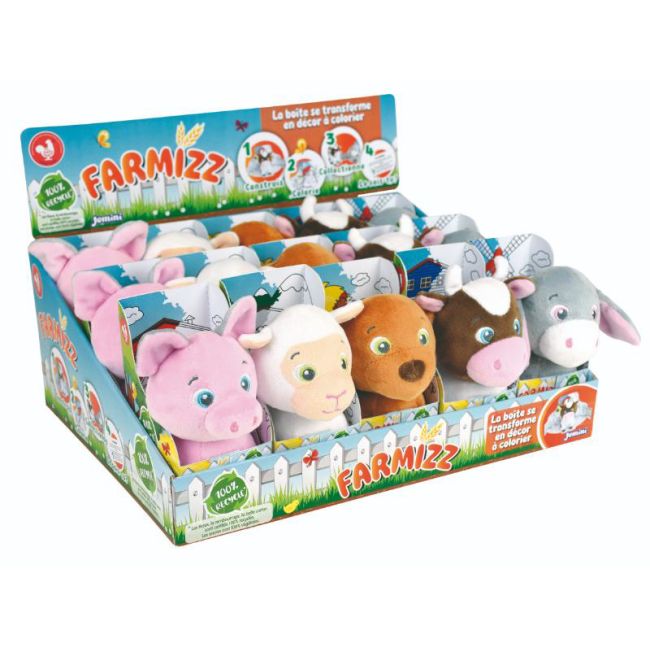 Jucarie plus jemini in cutie pentru colorat 15cm magarus je024316m