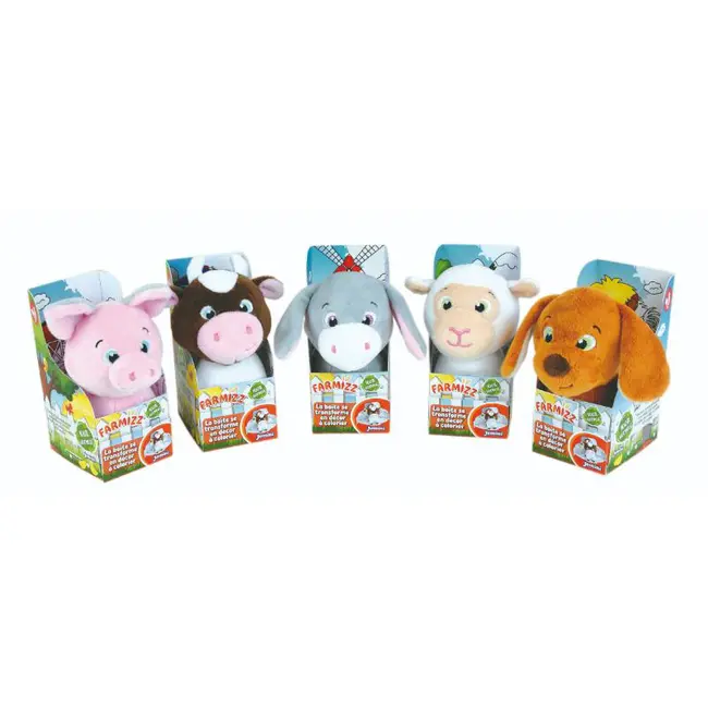 Jucarie plus jemini in cutie pentru colorat 15cm magarus je024316m