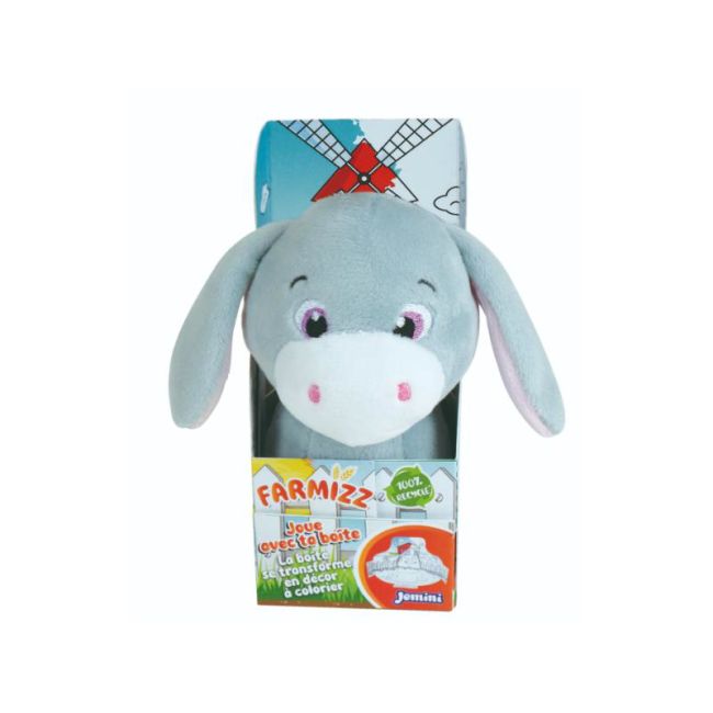 Jucarie plus jemini in cutie pentru colorat 15cm magarus je024316m