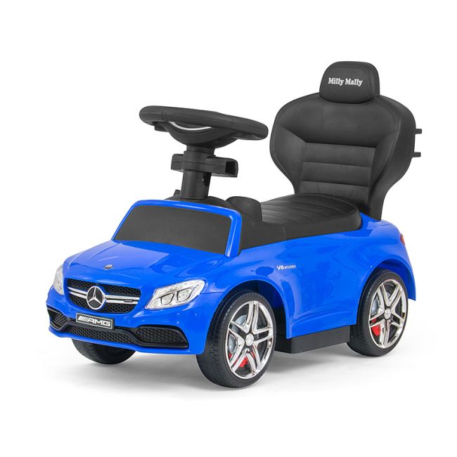 Masinuta copii 3 in 1 Mercedes AMG C63 Blue EKDm4408
