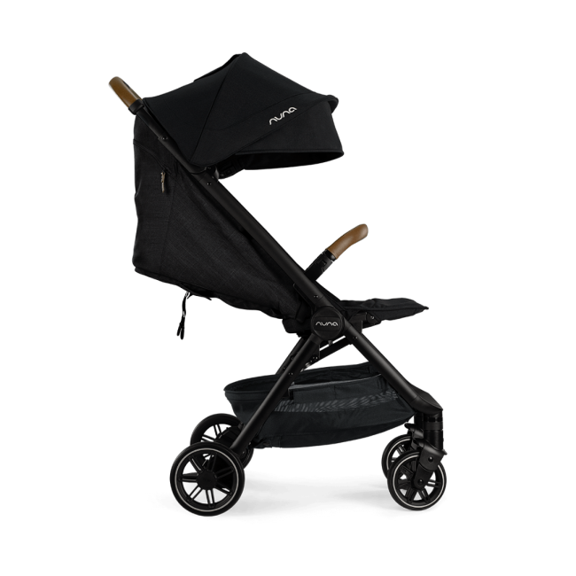 Nuna - set carucior ultracompact trvl caviar + adaptori trvl + landou lytl caviar bbbst15713cvrglset2