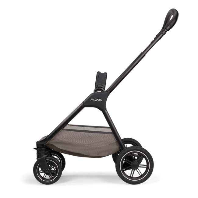 Nuna - set carucior ultracompact trvl caviar + adaptori trvl + landou lytl caviar bbbst15713cvrglset2