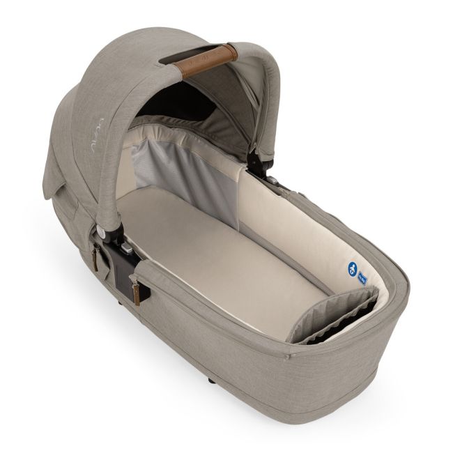 Nuna - set carucior ultracompact trvl hazelwood + adaptori trvl + landou lytl hazelwood bbbst15713hazglset2