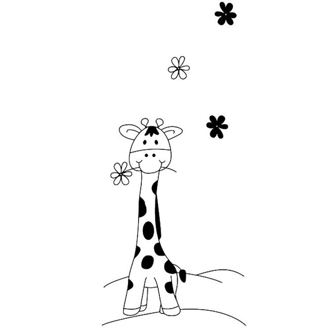 Patut copii din lemn hubners calisto girafa 120x60 cm maro hubphcalgi12ma