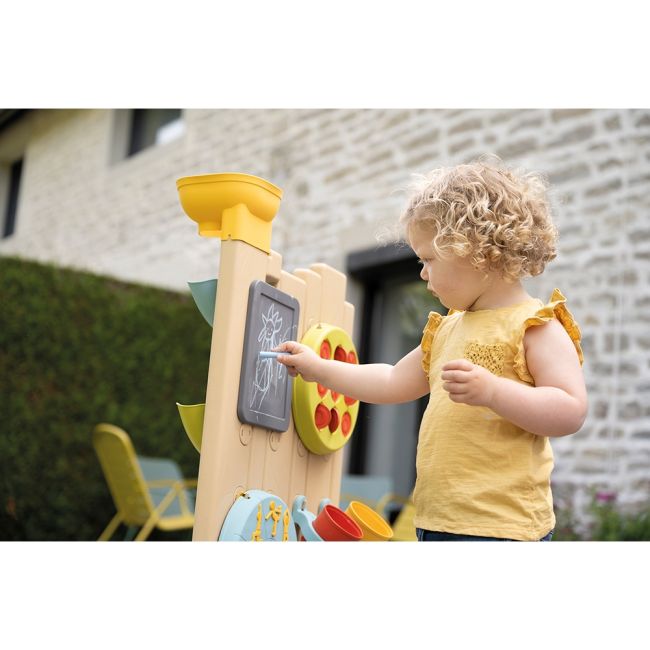 Perete de activitati smoby 6 in 1 cu accesorii hubs7600840300