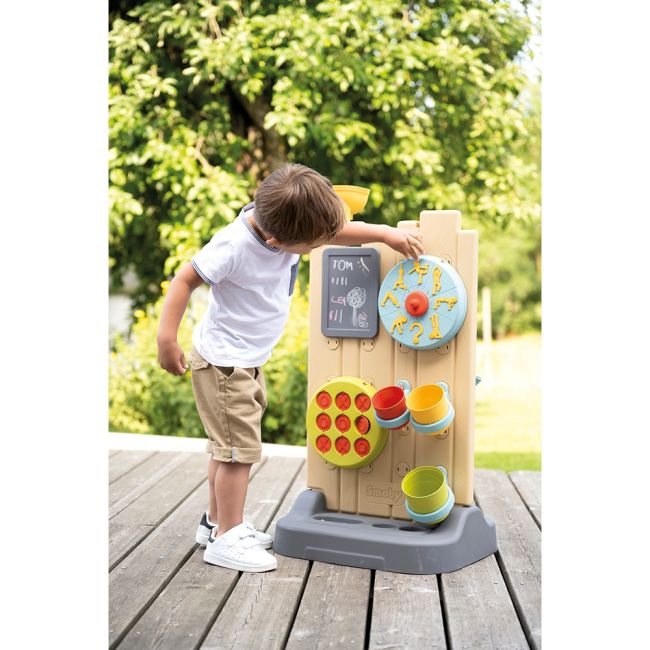Perete de activitati smoby 6 in 1 cu accesorii hubs7600840300