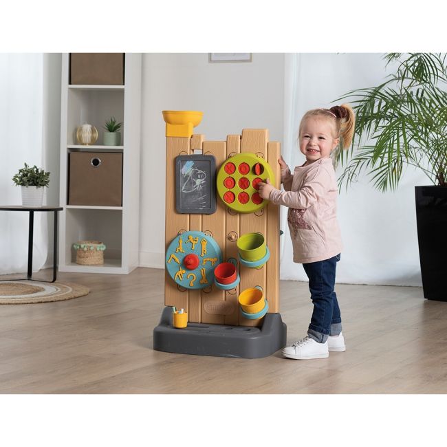 Perete de activitati smoby 6 in 1 cu accesorii hubs7600840300
