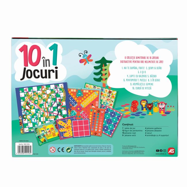 SET 10 JOCURI IN 1 VIV1040-52456