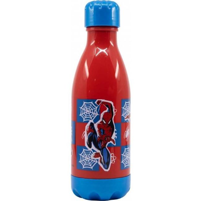 Sticla de apa plastic Spiderman, 560 ml TataWay CZ11270 BBJCZ11270_Rosu