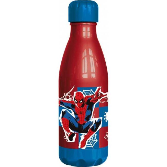 Sticla de apa plastic Spiderman, 560 ml TataWay CZ11270 BBJCZ11270_Rosu