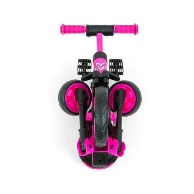 Tricicleta pliabila, transformabila in Bicicleta fara pedale, Grande Pink EKDmm25047