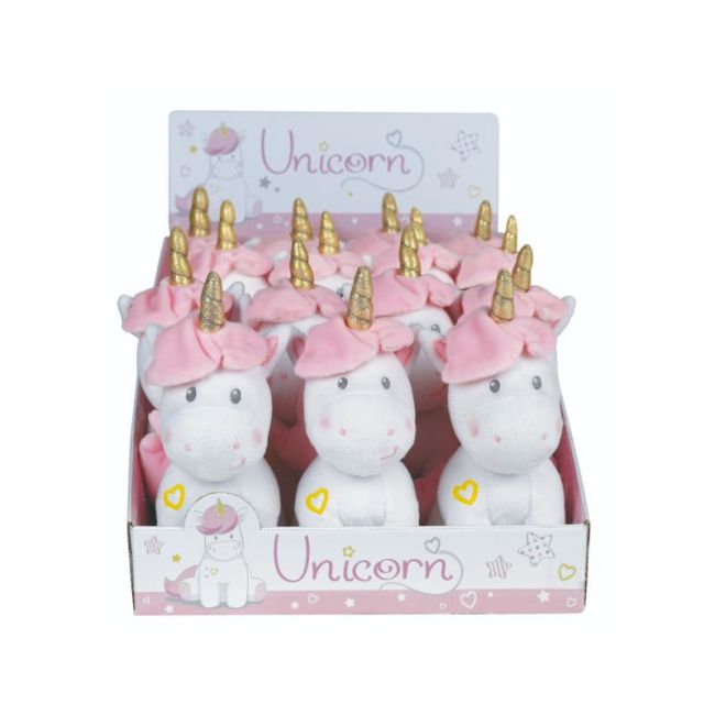 Zornaitoare de plus jemini 19cm unicorn je023741