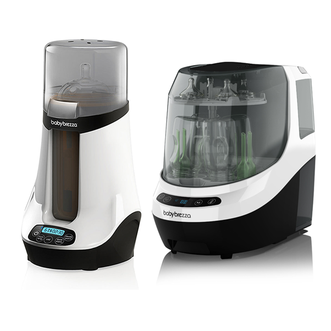 PACHET BEBE START 7 - Bottle Washer Pro + Încălzitor biberon Safe and Smart Baby Brezza