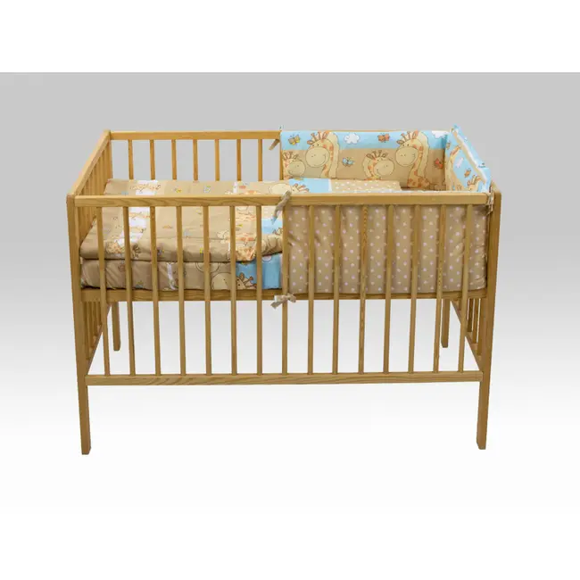 Aparatoare Laterala MyKids Happy Giraffe Albastru 140x70 - MYK00006575