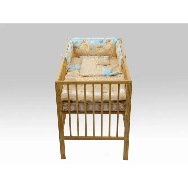 Aparatoare Laterala MyKids Happy Giraffe Albastru 140x70 - MYK00006575