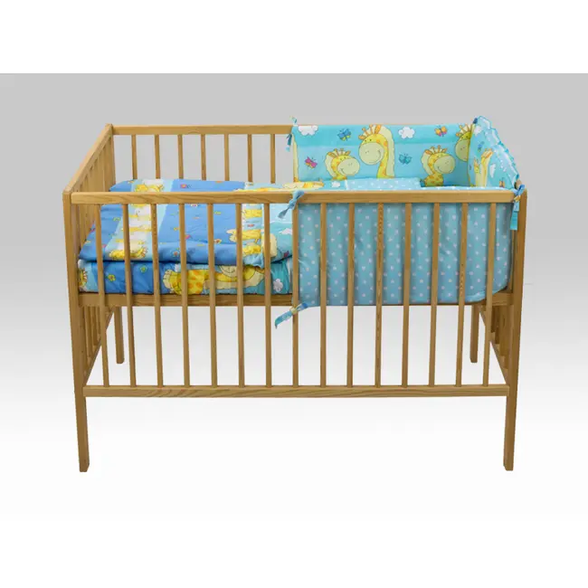 Aparatoare Laterala MyKids Happy Giraffe Albastru 140x70 - MYK00006579