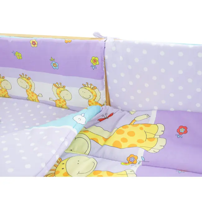 Aparatoare Laterala MyKids Happy Giraffe Mov 120x60 - MYK00006684