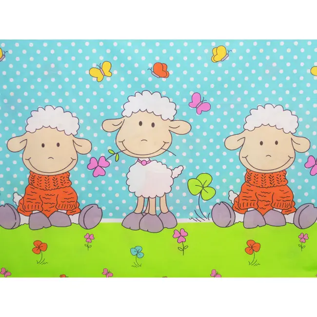 Lenjerie MyKids Oita Albastru 4+1 Piese 120x60 cm - MYK00006665