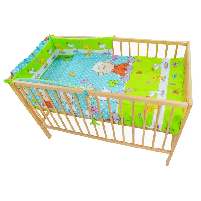 Lenjerie MyKids Oita Albastru 4+1 Piese 120x60 cm - MYK00006665