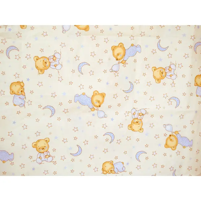 Lenjerie MyKids Teddy Stelute Crem M2 4 Piese 140x70 - MYK00006544