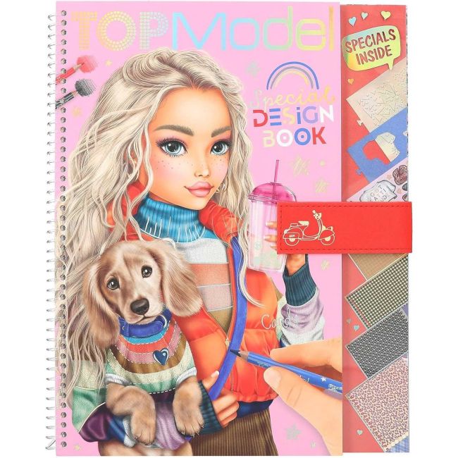 Carte de Colorat Top Model Special Design Candy Depesche PT12725 BBJPT12725_Initiala
