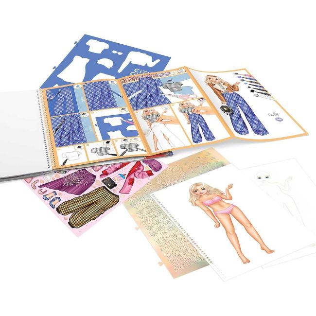 Carte de Colorat Top Model Special Design Candy Depesche PT12725 BBJPT12725_Initiala