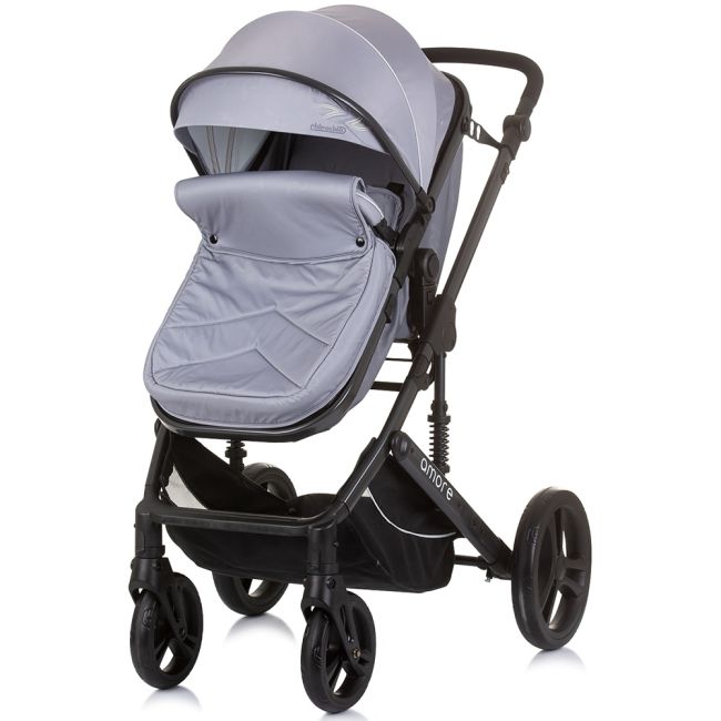 Carucior chipolino amore 3 in 1 ash grey hubst-kkam02402as