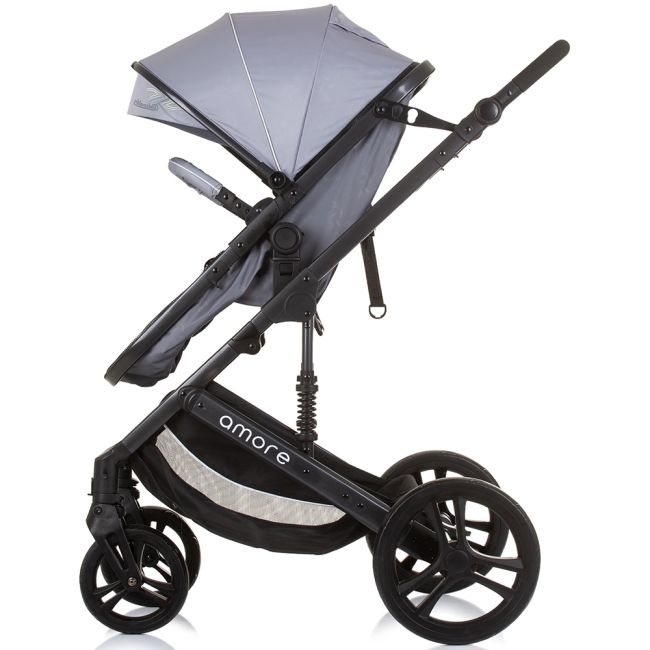 Carucior chipolino amore 3 in 1 ash grey hubst-kkam02402as