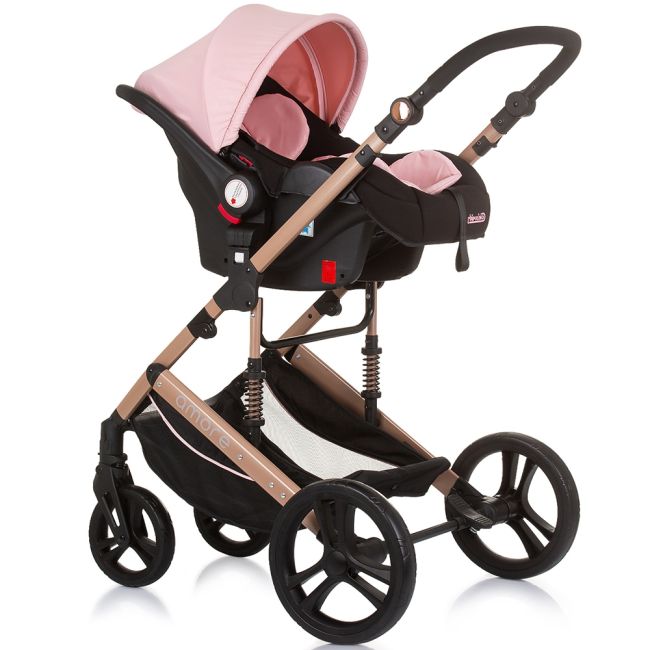 Carucior chipolino amore 3 in 1 flamingo hubst-kkam02405fl