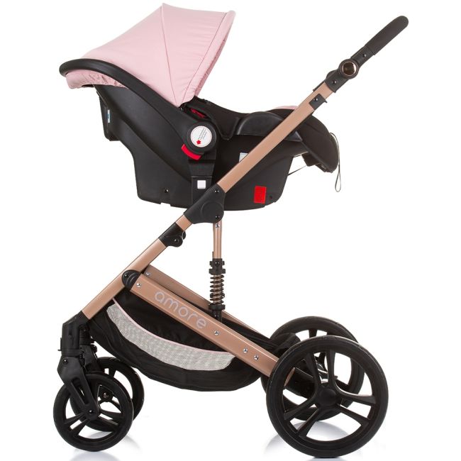 Carucior chipolino amore 3 in 1 flamingo hubst-kkam02405fl
