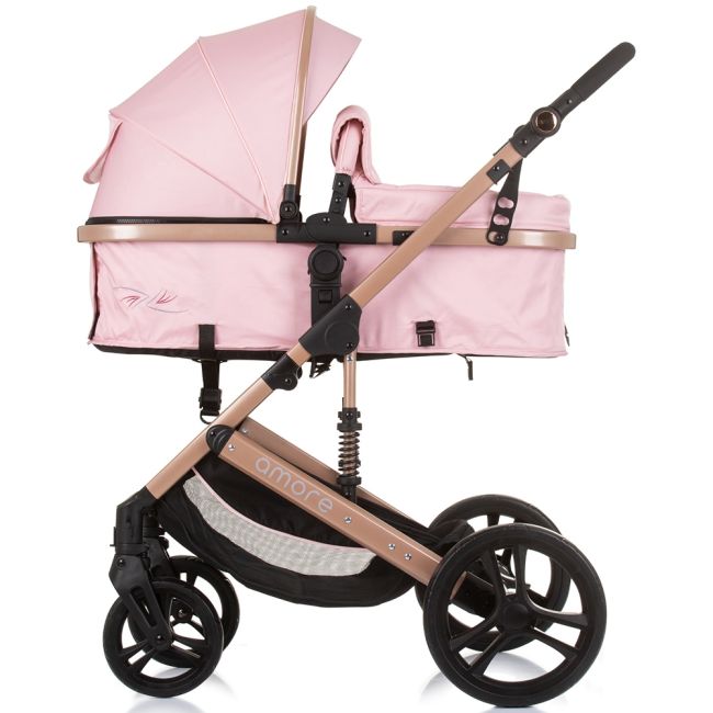 Carucior chipolino amore 3 in 1 flamingo hubst-kkam02405fl