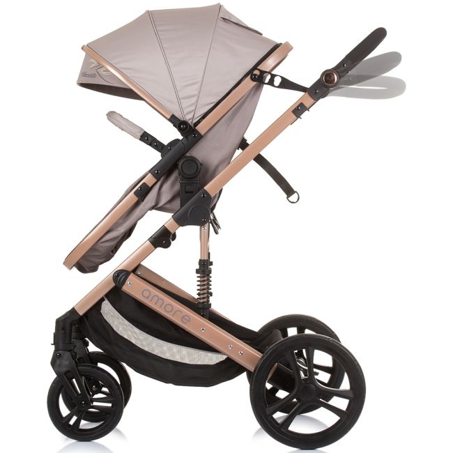 Carucior chipolino amore 3 in 1 macadamia hubst-kkam02403ma