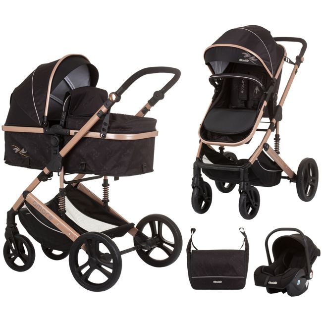 Carucior chipolino amore 3 in 1 obsidian hubst-kkam02401og