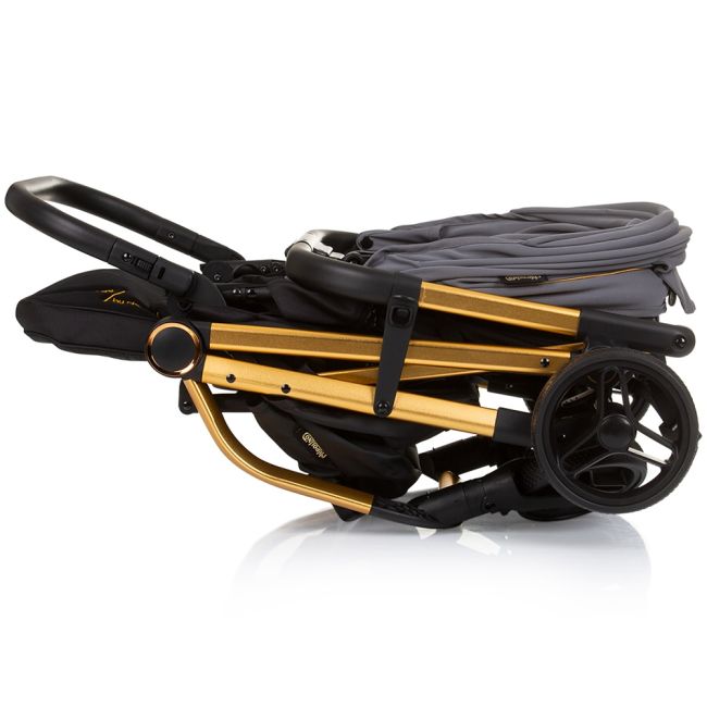 Carucior chipolino twister granite cu sezut rotativ hublktw02402gn