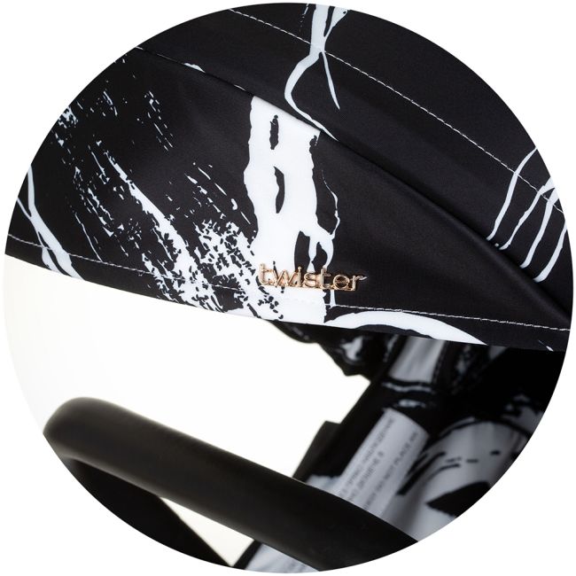 Carucior chipolino twister ink art cu sezut rotativ hublktw02401ia