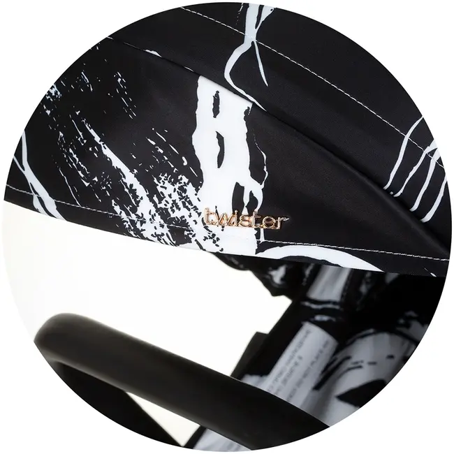 Carucior chipolino twister ink art cu sezut rotativ hublktw02401ia