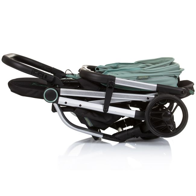 Carucior chipolino twister pastel green cu sezut rotativ hublktw02404pg