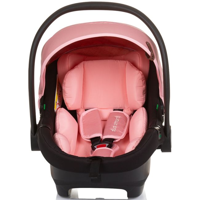 Carucior gemeni chipolino duo smart 3 in 1 flamingo hubst-kbds02405fl