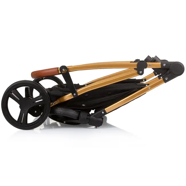 Carucior gemeni chipolino duo smart 3 in 1 obsidian leaves hubst-kbds02404ol