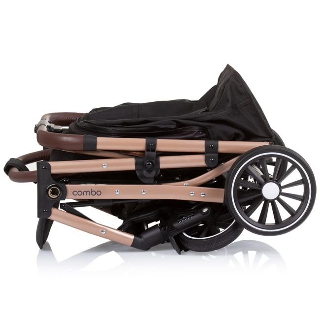 Carucior sport chipolino combo obsidian gold hublkco02401og