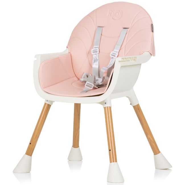 Scaun de masa chipolino rio 2 in 1 rose water hubsthri02306rw
