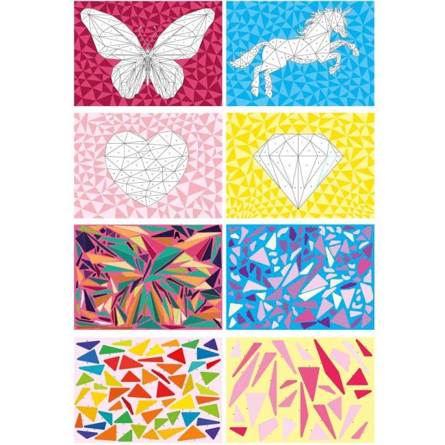 Set Creativ Stickere pe Numere Moxy GR100082 BBJGR100082_Fluture